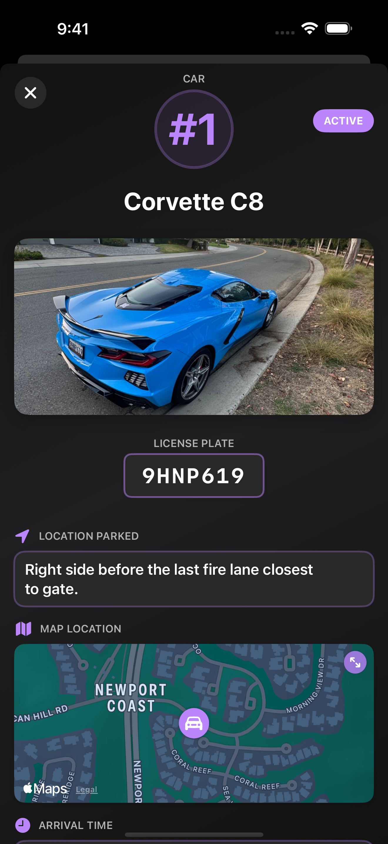 Shift Management Screen Shift Details