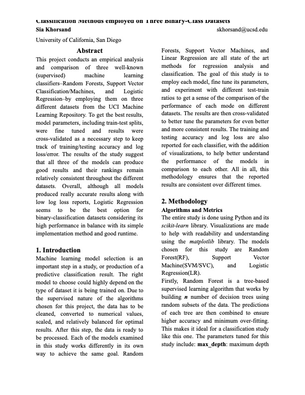 First page of research paper